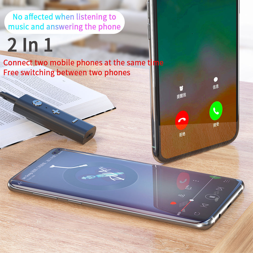 Essager Bluetooth 5.0 Receiver For 3.5mm Jack Earphone Wireless Adapter