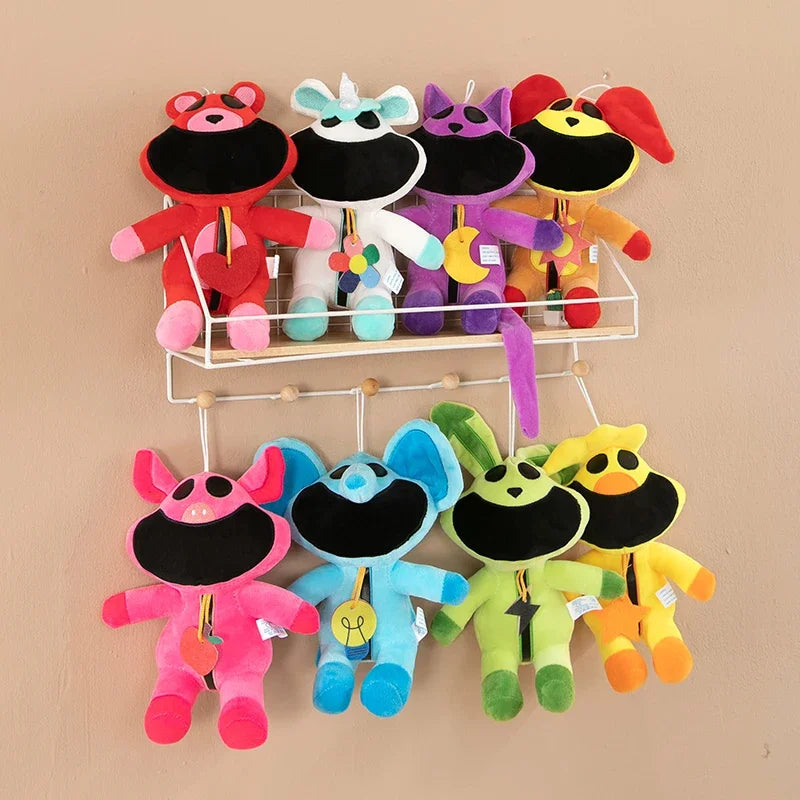 25/35cm Kawaii Smiling Critters Plush Dolls Catnap Dogday Stuffed Dolls Cartoon Aminal Plush Toys Kids Birthday Christmas Gifts
