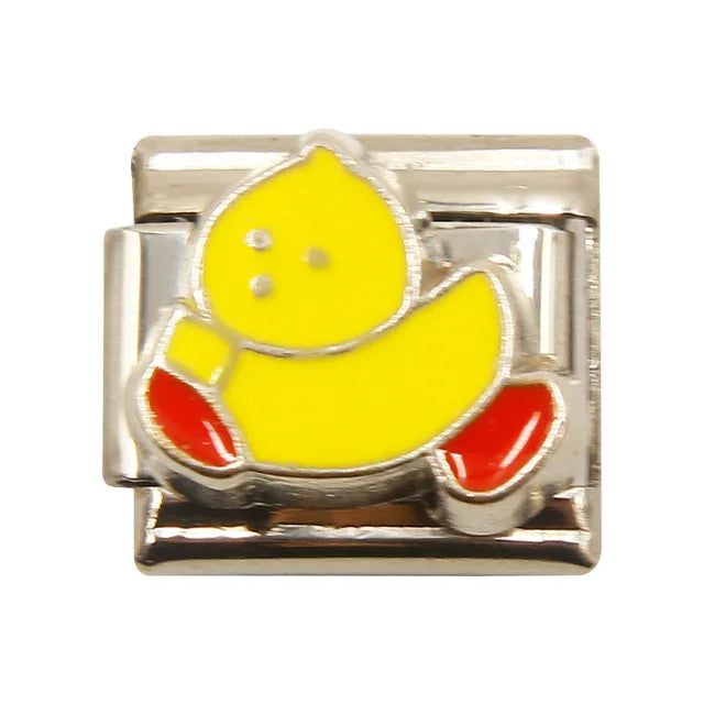 9mm Width Original Daisy Cake Jesus Christmas Lovers Police Italian Charm Fit Bracelet Stainless Steel Link Making