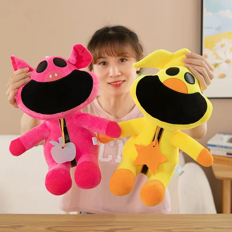 25/35cm Kawaii Smiling Critters Plush Dolls Catnap Dogday Stuffed Dolls Cartoon Aminal Plush Toys Kids Birthday Christmas Gifts