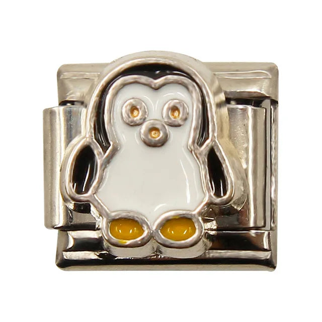 9mm Width Original Daisy Cake Jesus Christmas Lovers Police Italian Charm Fit Bracelet Stainless Steel Link Making