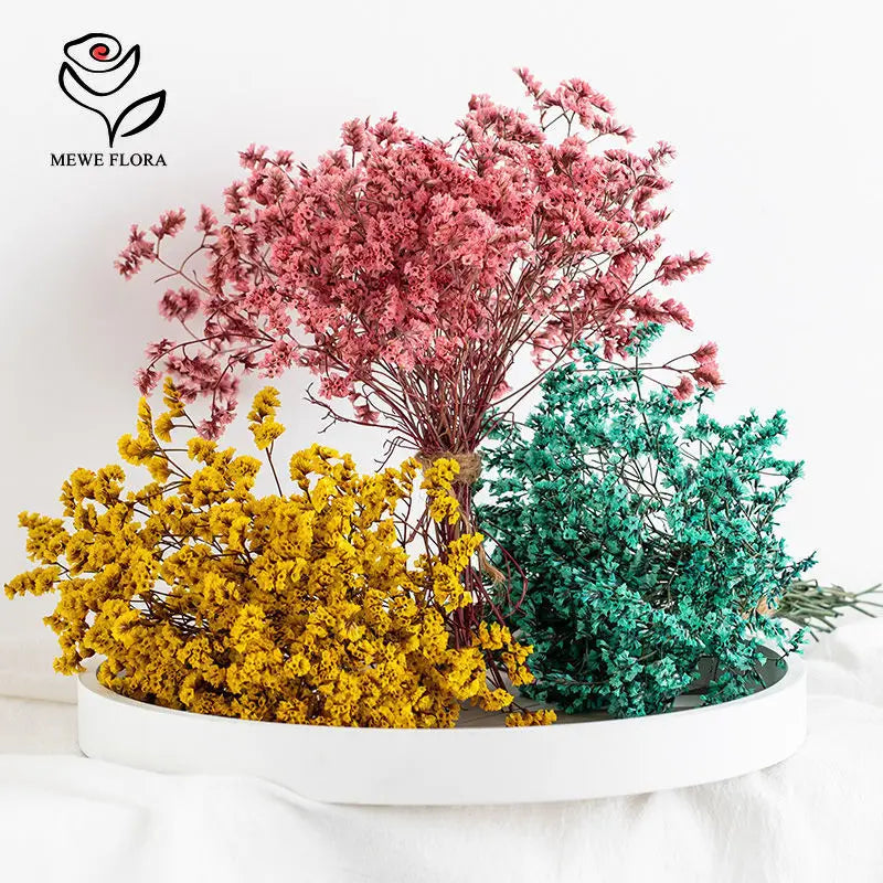 80g Natural Forever Dried Flower Crystal Grass Home Wedding Decoration Eternal Lover Grass Fall Decor Christmas Gift Arrangement
