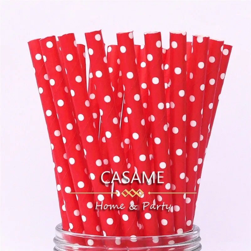 25 pcs lridescent Straws carnaval Party Wedding Decoration Kids Birthday Baby Shower Christmas Supplies party