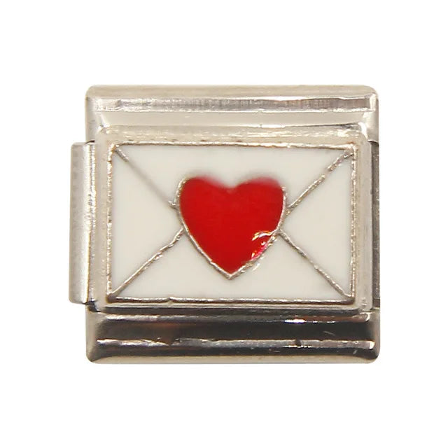 9mm Width Original Daisy Cake Jesus Christmas Lovers Police Italian Charm Fit Bracelet Stainless Steel Link Making