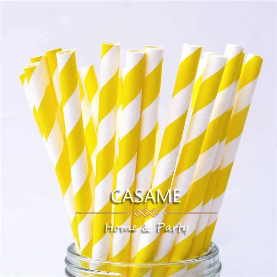 25 pcs lridescent Straws carnaval Party Wedding Decoration Kids Birthday Baby Shower Christmas Supplies party