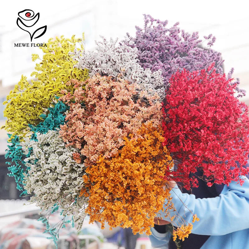 80g Natural Forever Dried Flower Crystal Grass Home Wedding Decoration Eternal Lover Grass Fall Decor Christmas Gift Arrangement