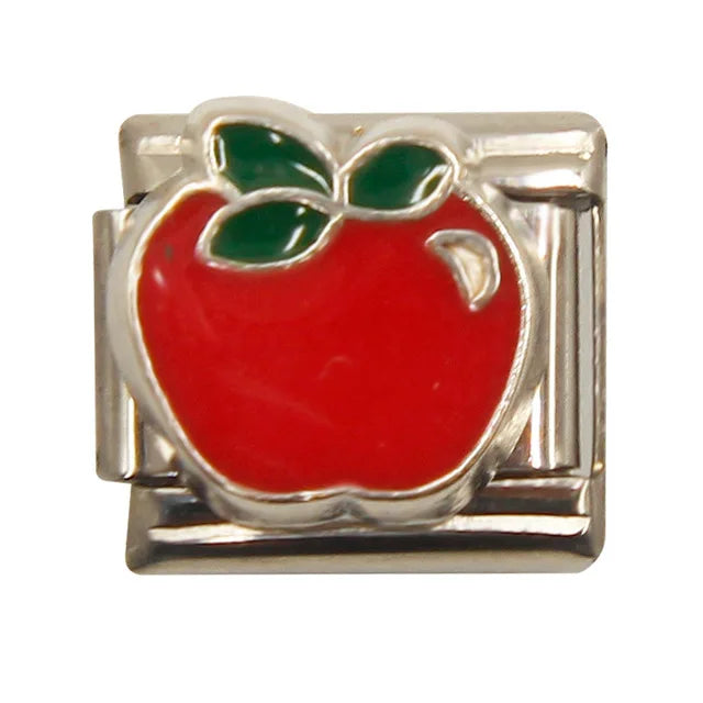 9mm Width Original Daisy Cake Jesus Christmas Lovers Police Italian Charm Fit Bracelet Stainless Steel Link Making