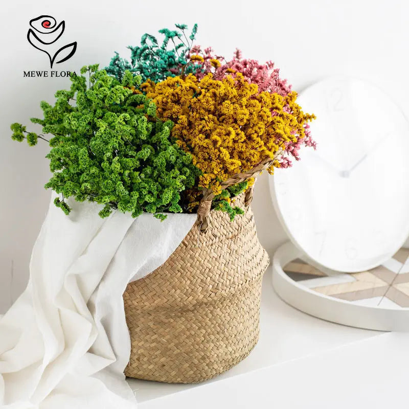 80g Natural Forever Dried Flower Crystal Grass Home Wedding Decoration Eternal Lover Grass Fall Decor Christmas Gift Arrangement