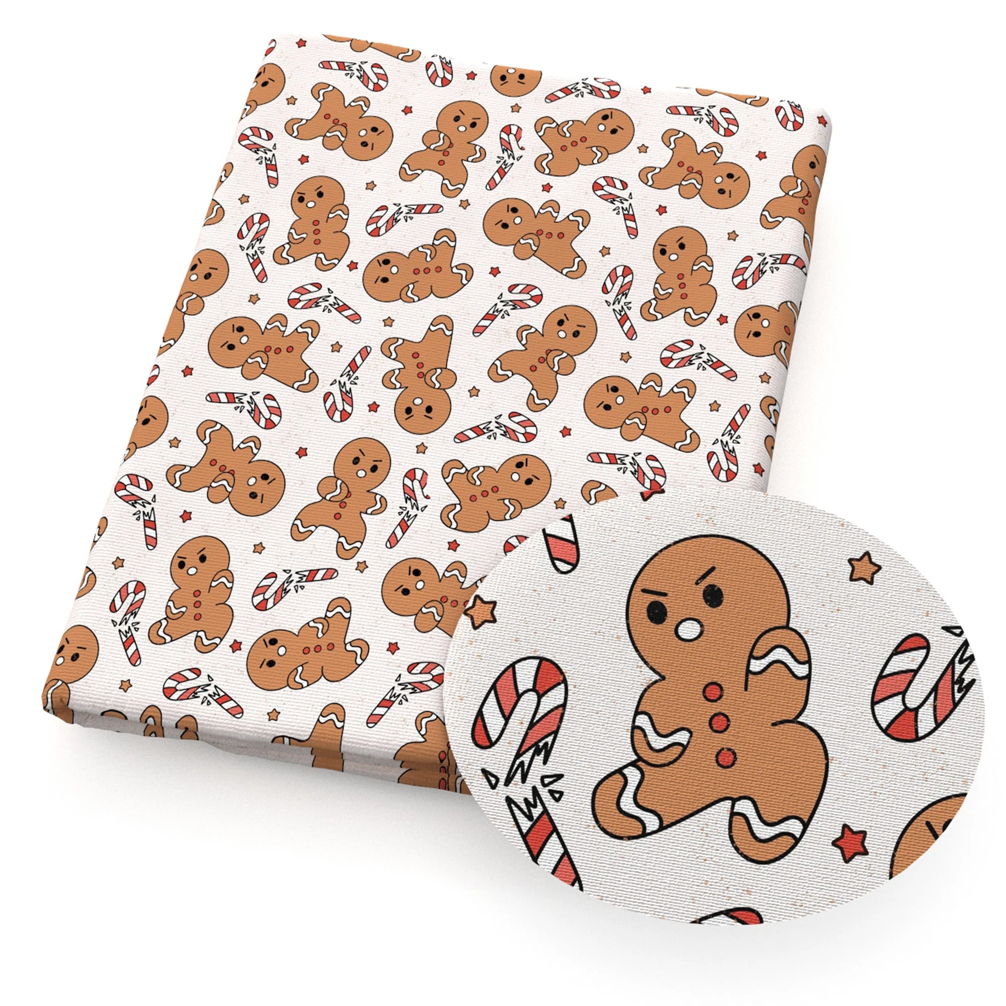 50*145cm Christmas Printed Polyester Cotton Fabric for Tissue Sewing Quilting Fabrics Needlework Material DIY Handmade,1Yc43464