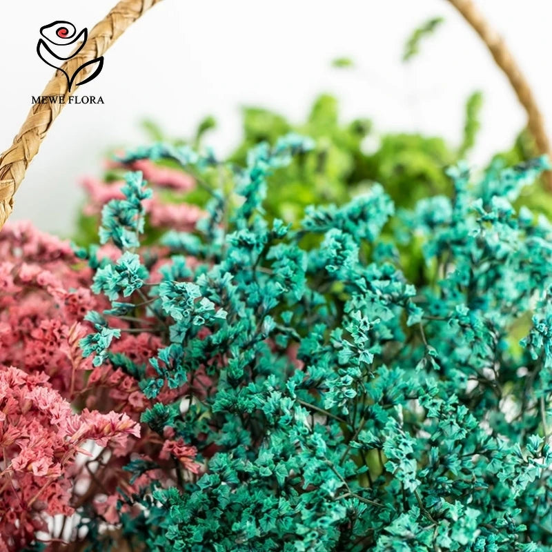 80g Natural Forever Dried Flower Crystal Grass Home Wedding Decoration Eternal Lover Grass Fall Decor Christmas Gift Arrangement