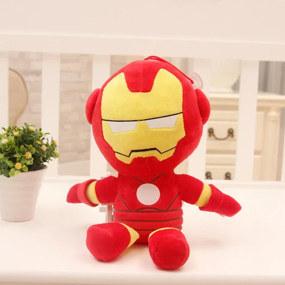 *27-32cm Man Spidermaned Plush Toys Movie Dolls Marvel Avengers Soft Stuffed Hero Captain America Iron Christmas Gifts for Kids.