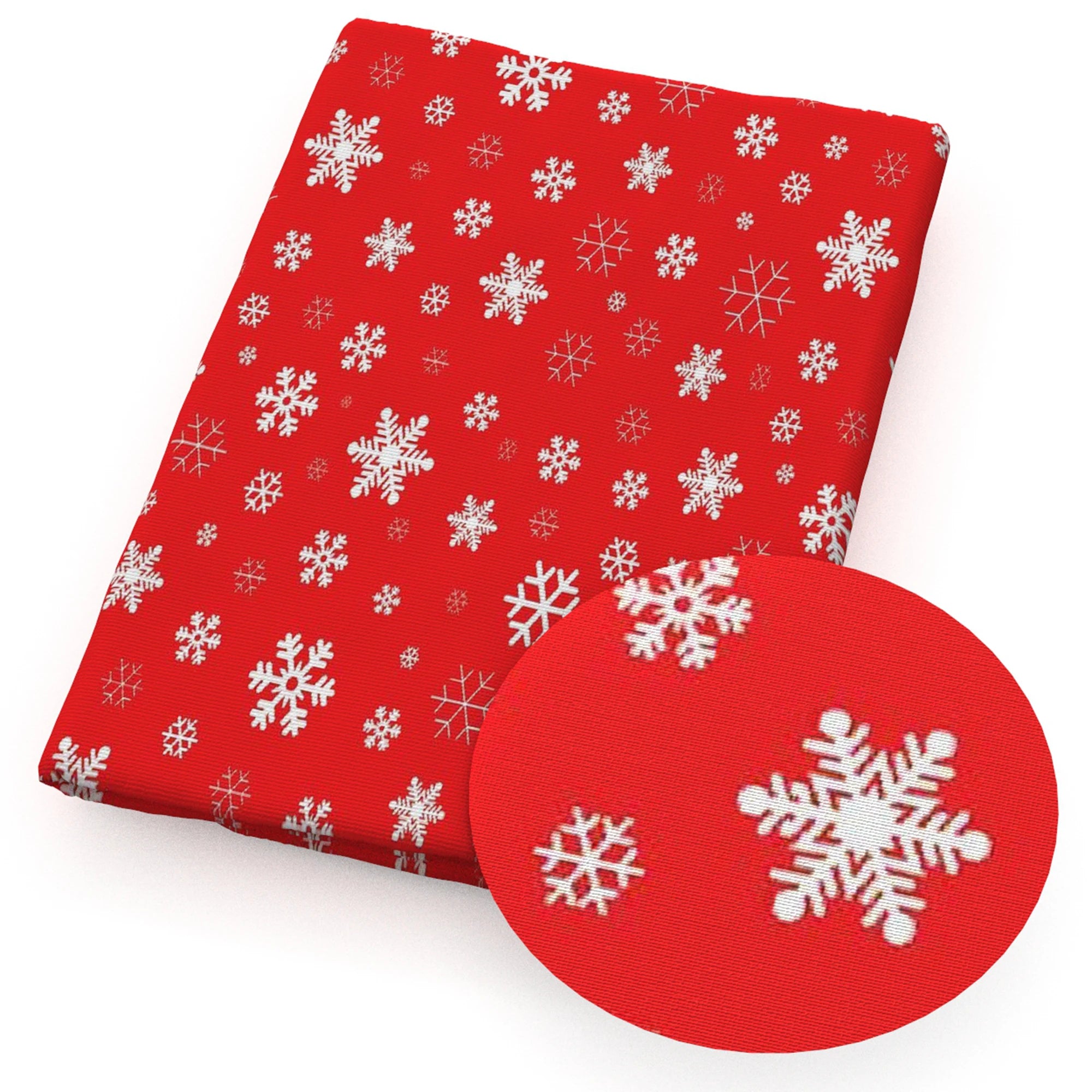 50*45cm/50*145cm Red Christmas Series 100% Pure/ Polyester Cotton Material Patchwork Sewing Fabrics Quilt Needlework DIY Cloth