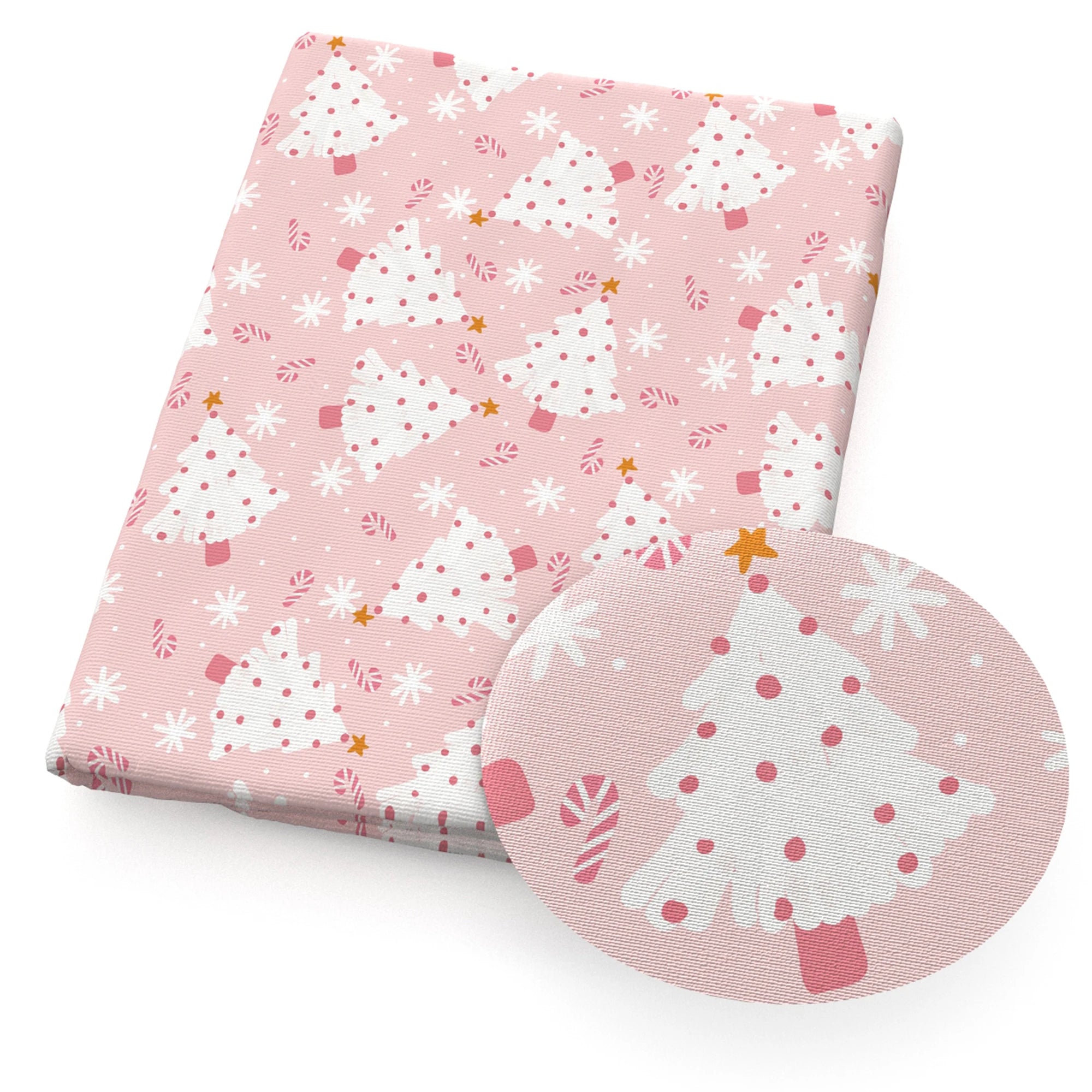 50*145cm Christmas Printed Polyester Cotton Fabric for Tissue Sewing Quilting Fabrics Needlework Material DIY Handmade,1Yc43464