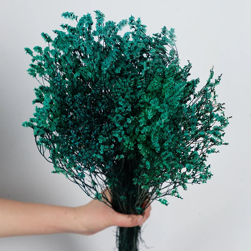 80g Natural Forever Dried Flower Crystal Grass Home Wedding Decoration Eternal Lover Grass Fall Decor Christmas Gift Arrangement