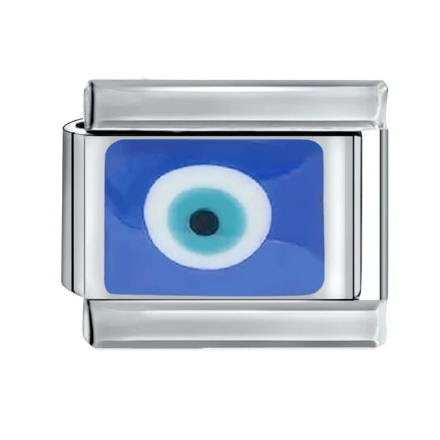 9mm Width Original Daisy Cake Jesus Christmas Lovers Police Italian Charm Fit Bracelet Stainless Steel Link Making