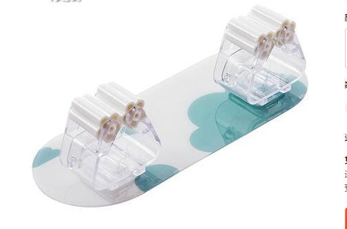 Badkamer Organizer Cloud Mop Clips Bezem Magic